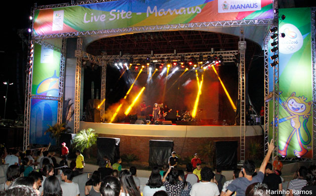 Show do CPM 22 encerra Live Site em Manaus, neste domingo